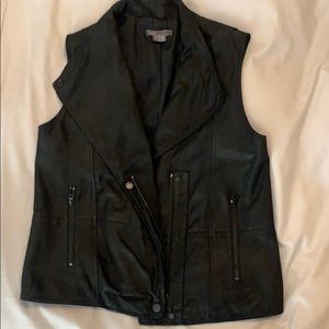 Vince “Paper” Leather Vest